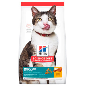 Hill's Science diet indoor adulto +11 años 1.58KG