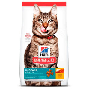 Hill's Science diet indoor adulto +7 años 1.58KG COD 6446