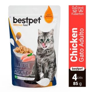 Bestpet Gato Chicken 85gr 6 unidades