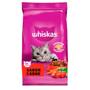 Whiskas Alimento Seco Para Gato Adulto Sabor carne 10kg